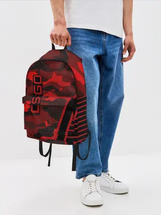 Рюкзак джинсовый / CS:GO