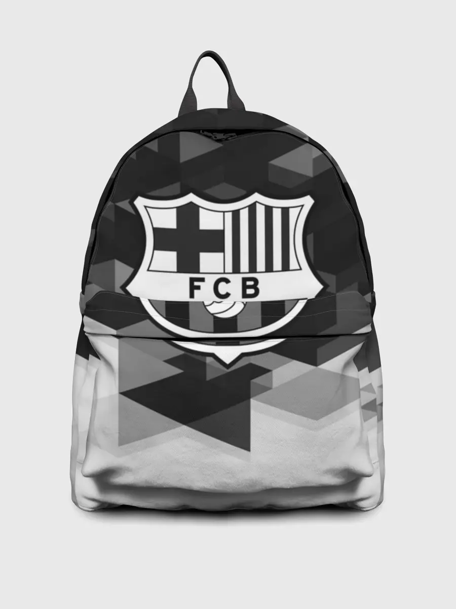 Рюкзак джинсовый / FC Barcelona sport geometry