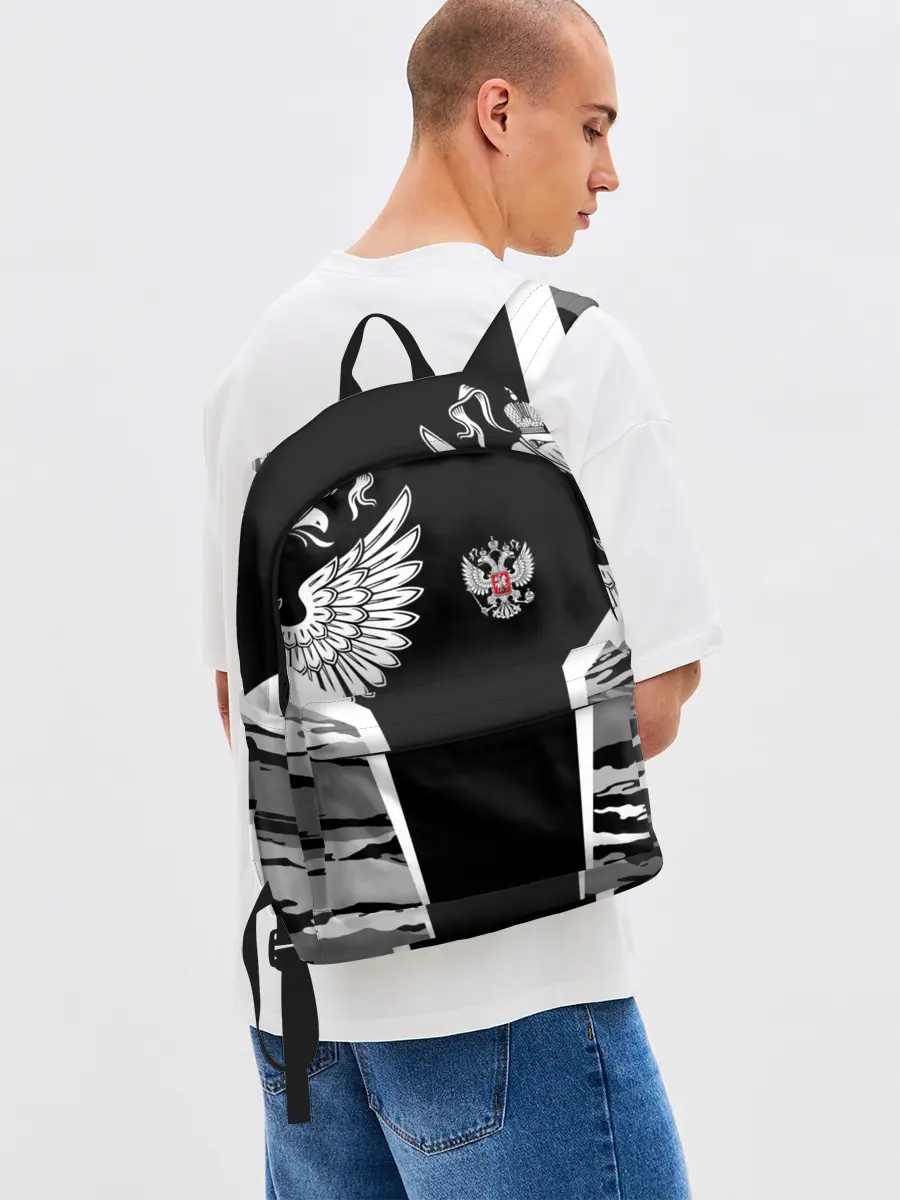 Рюкзак джинсовый / Камуфляж Россия