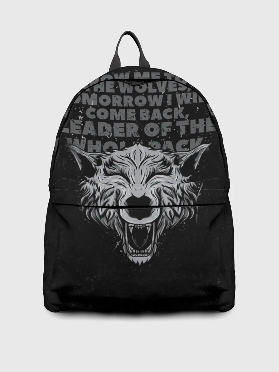 Рюкзак джинсовый / Bring Me the Horizon