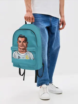 Рюкзак джинсовый / КариРоналдо