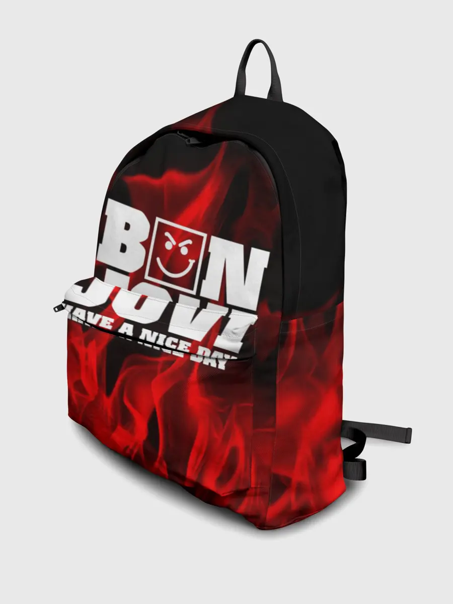 Рюкзак джинсовый / BON JOVI