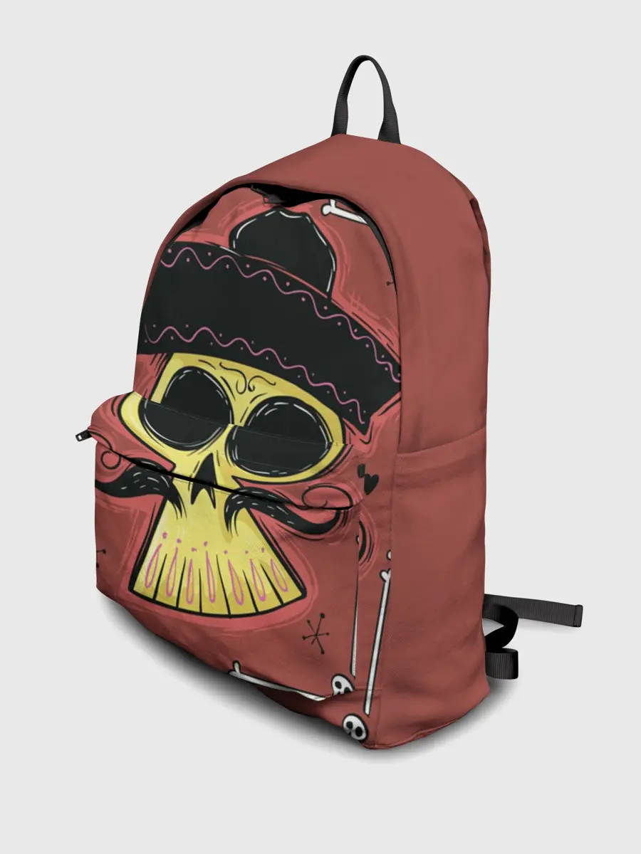 Рюкзак джинсовый / Dia de los Muertos