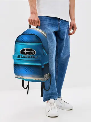 Рюкзак джинсовый / SUBARU sport collection