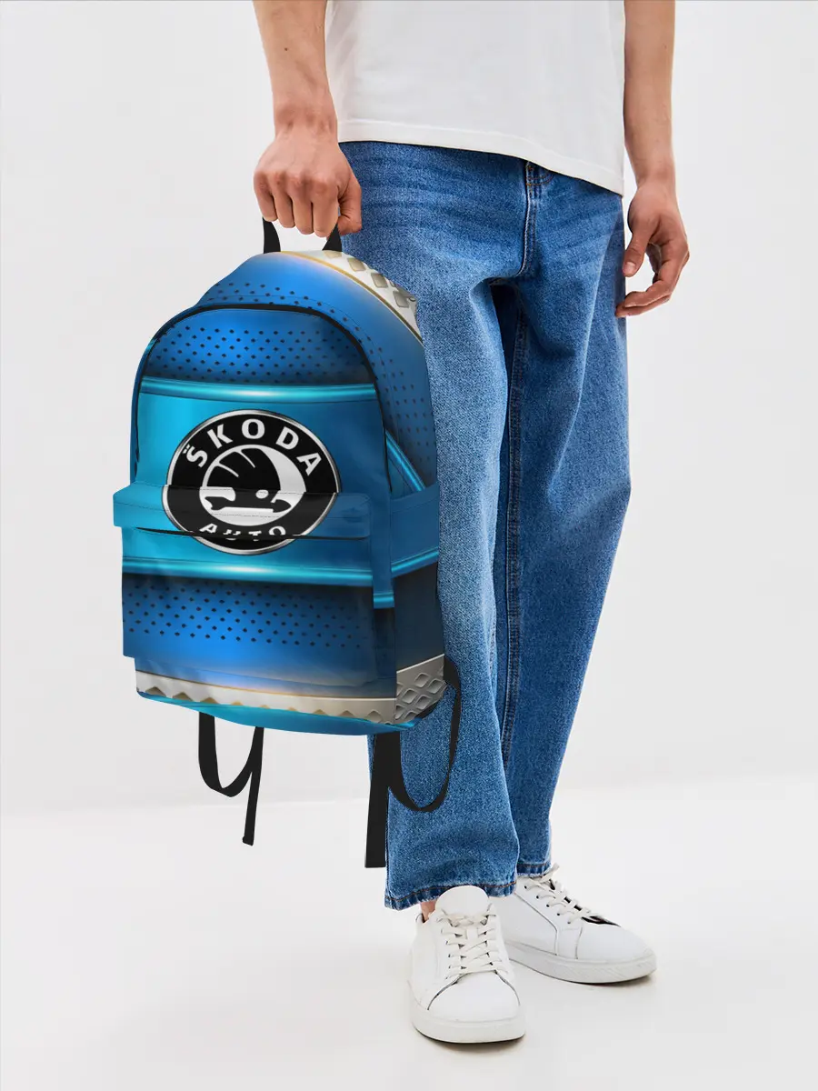 Рюкзак джинсовый / SKODA sport collection