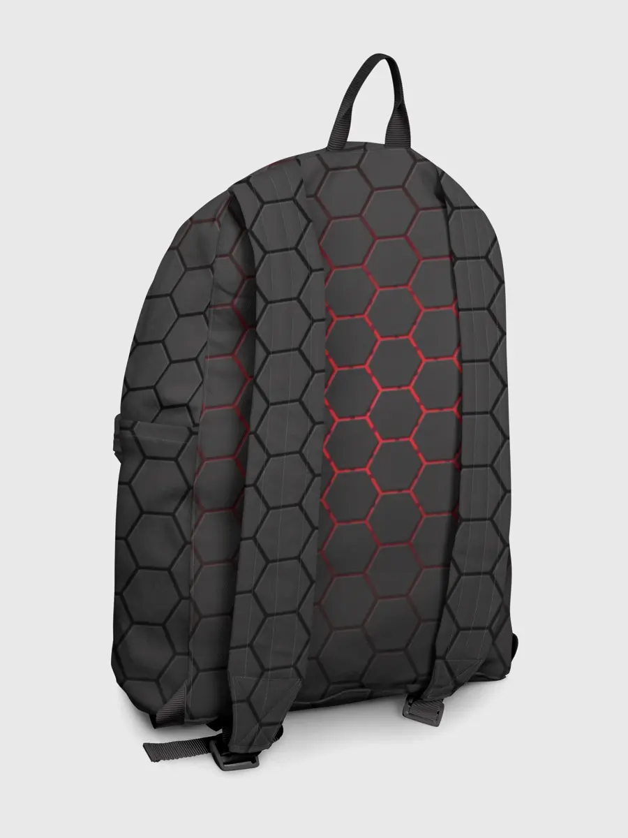 Рюкзак джинсовый / Соты карбона