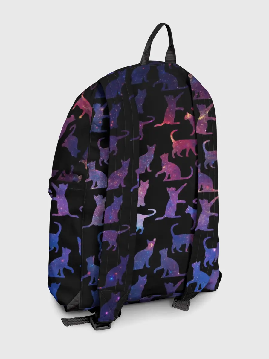 Рюкзак джинсовый / Космические Коты