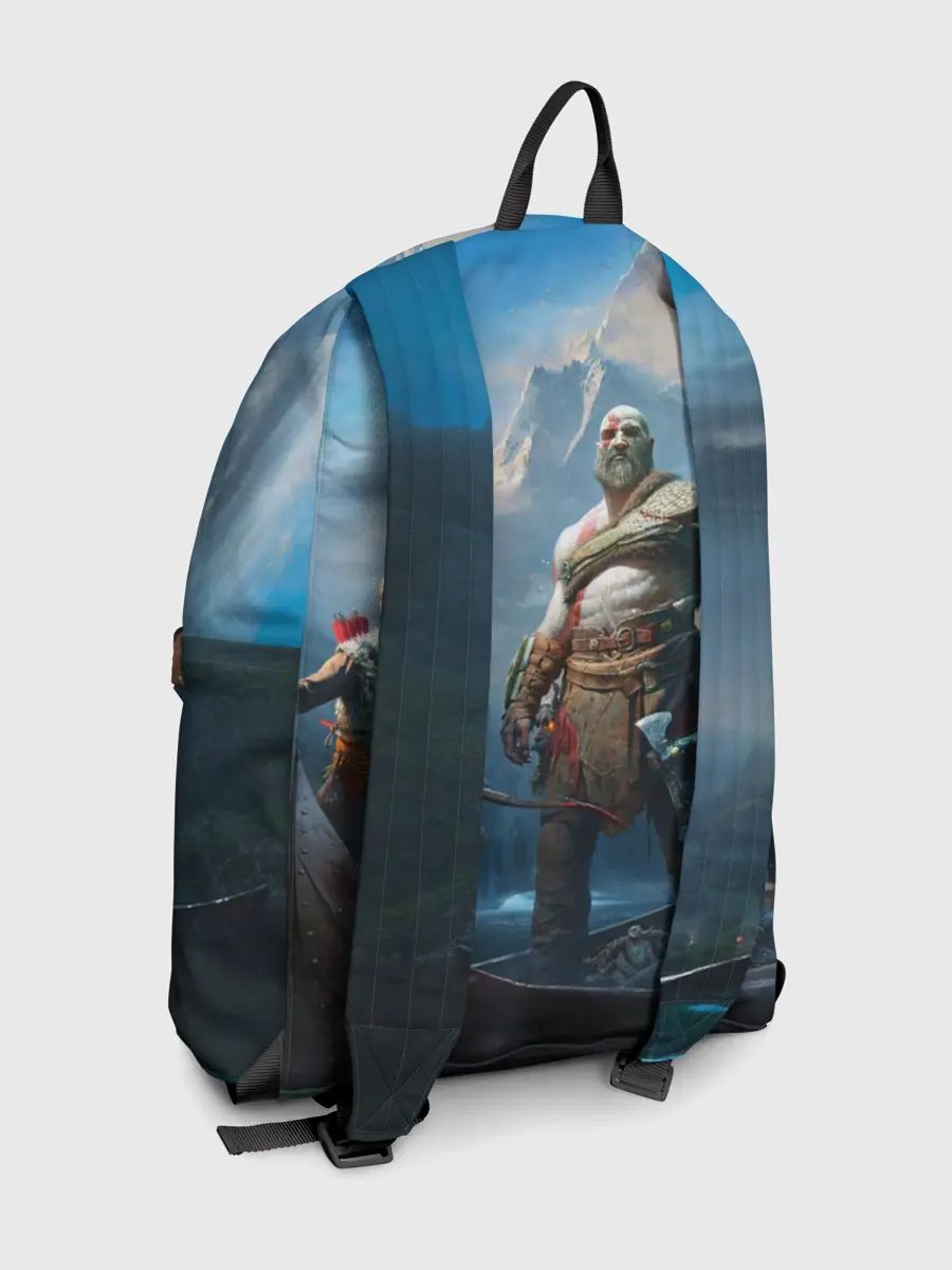 Рюкзак джинсовый / God of War
