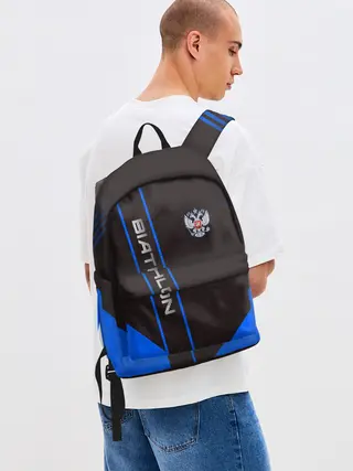 Рюкзак джинсовый / BIATHLON