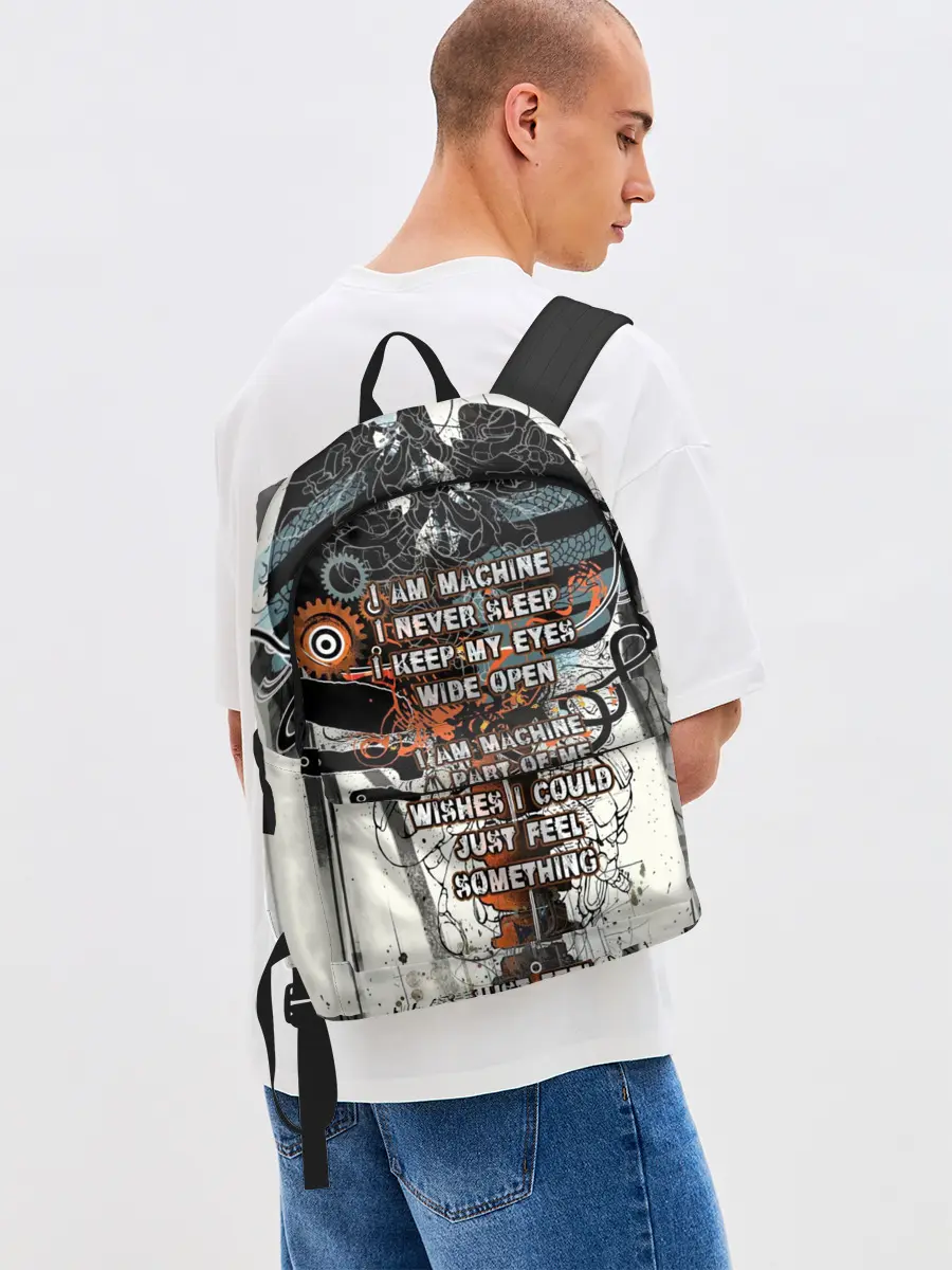 Рюкзак джинсовый / I am machine