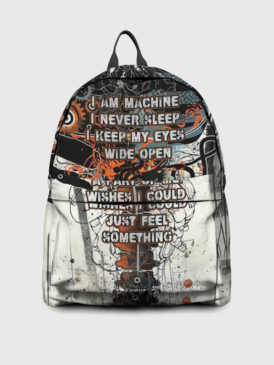 Рюкзак джинсовый / I am machine