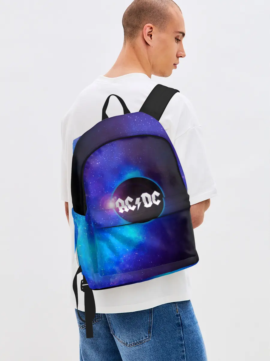 Рюкзак джинсовый / ACDC
