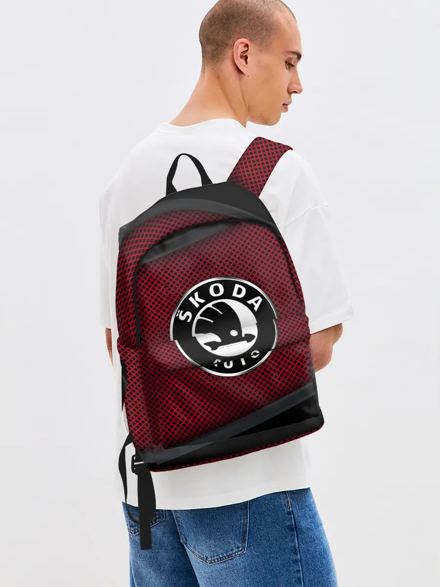 Рюкзак джинсовый / SKODA SPORT