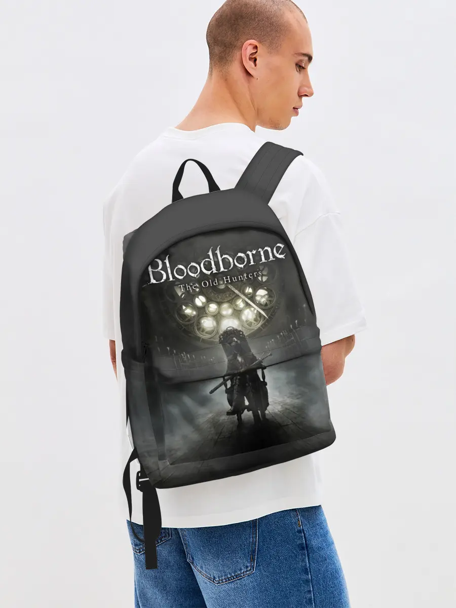 Рюкзак джинсовый / Bloodborne