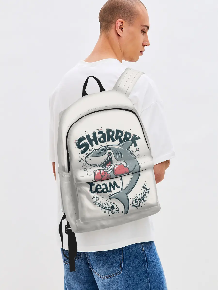 Рюкзак джинсовый / Shark