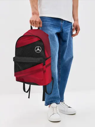 Рюкзак джинсовый / MERCEDES BENZ SPORT