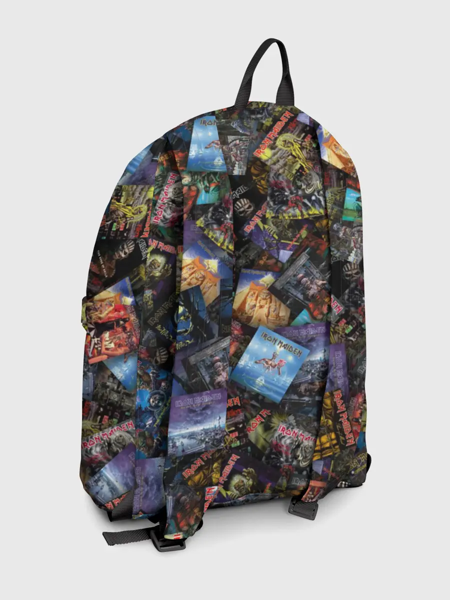 Рюкзак джинсовый / Iron Maiden. Дискография