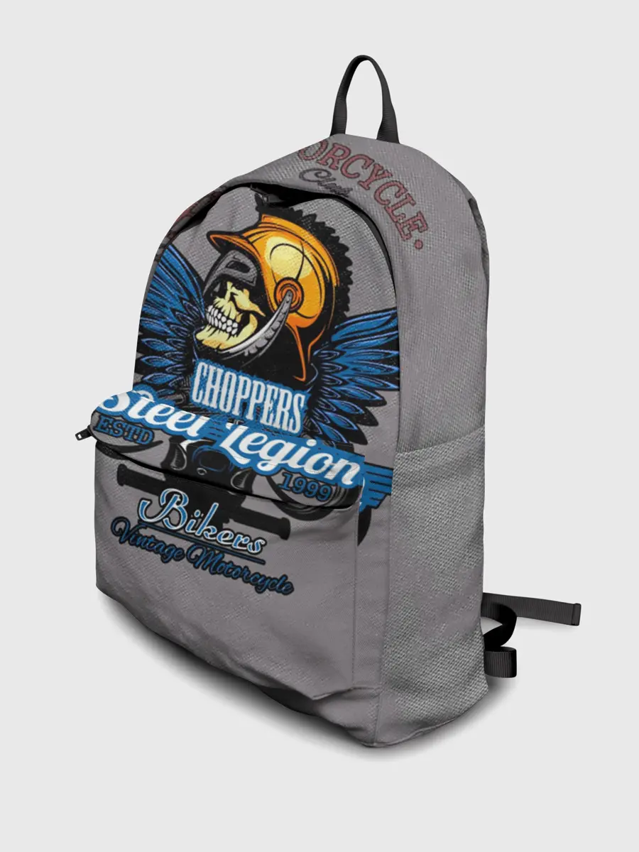 Рюкзак джинсовый / Motors-4