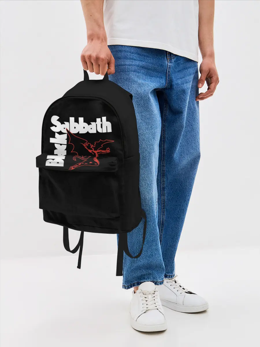 Рюкзак джинсовый / BLACK SABBATH.