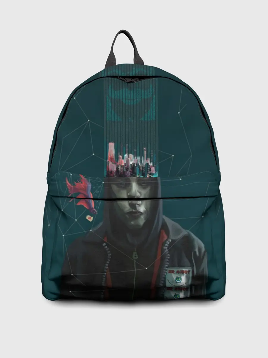 Рюкзак джинсовый / Mr. Robot