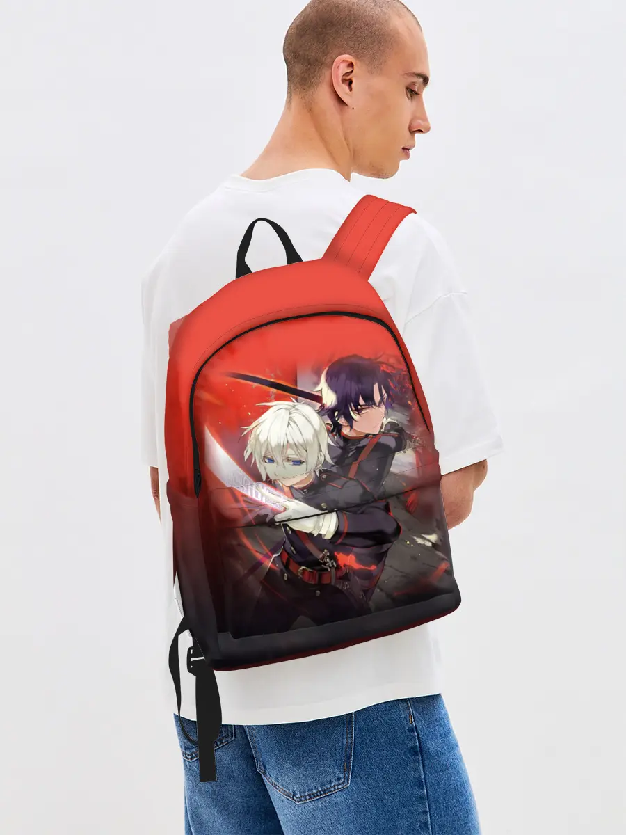 Рюкзак джинсовый / Shinya & Guren