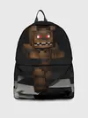 Рюкзак джинсовый / Фредди FNAF в майнкрафт.