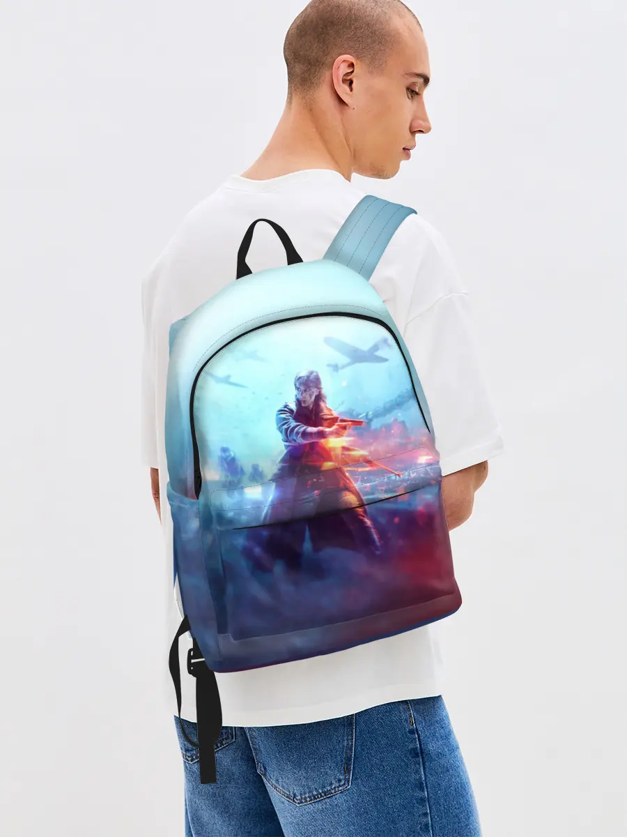 Рюкзак джинсовый / Battlefield 5