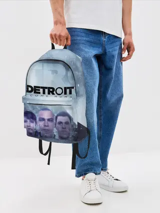 Рюкзак джинсовый / Detroit become human