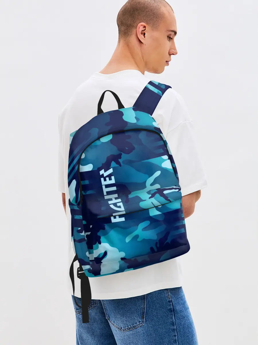 Рюкзак джинсовый / FIGHTER