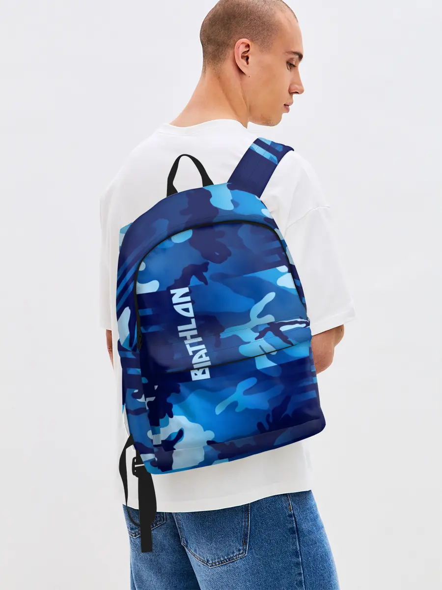 Рюкзак джинсовый / BIATHLON