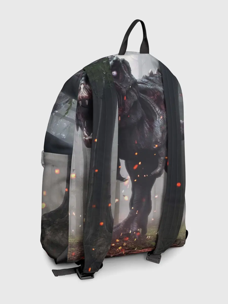 Рюкзак джинсовый / мир юрского периода