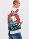 Рюкзак джинсовый / Homer Simpson