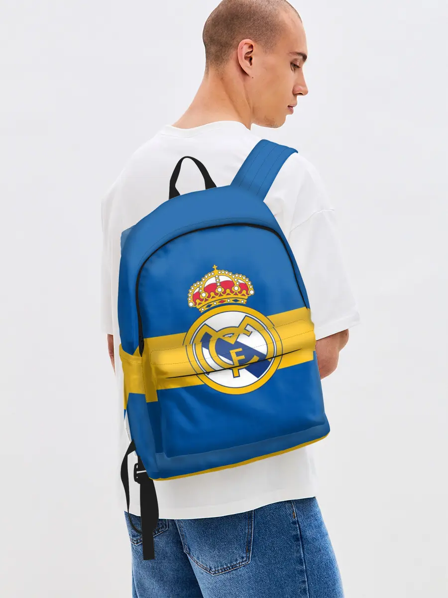 Рюкзак джинсовый / Реал Мадрид