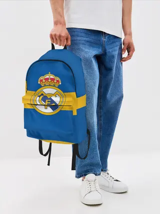 Рюкзак джинсовый / Реал Мадрид