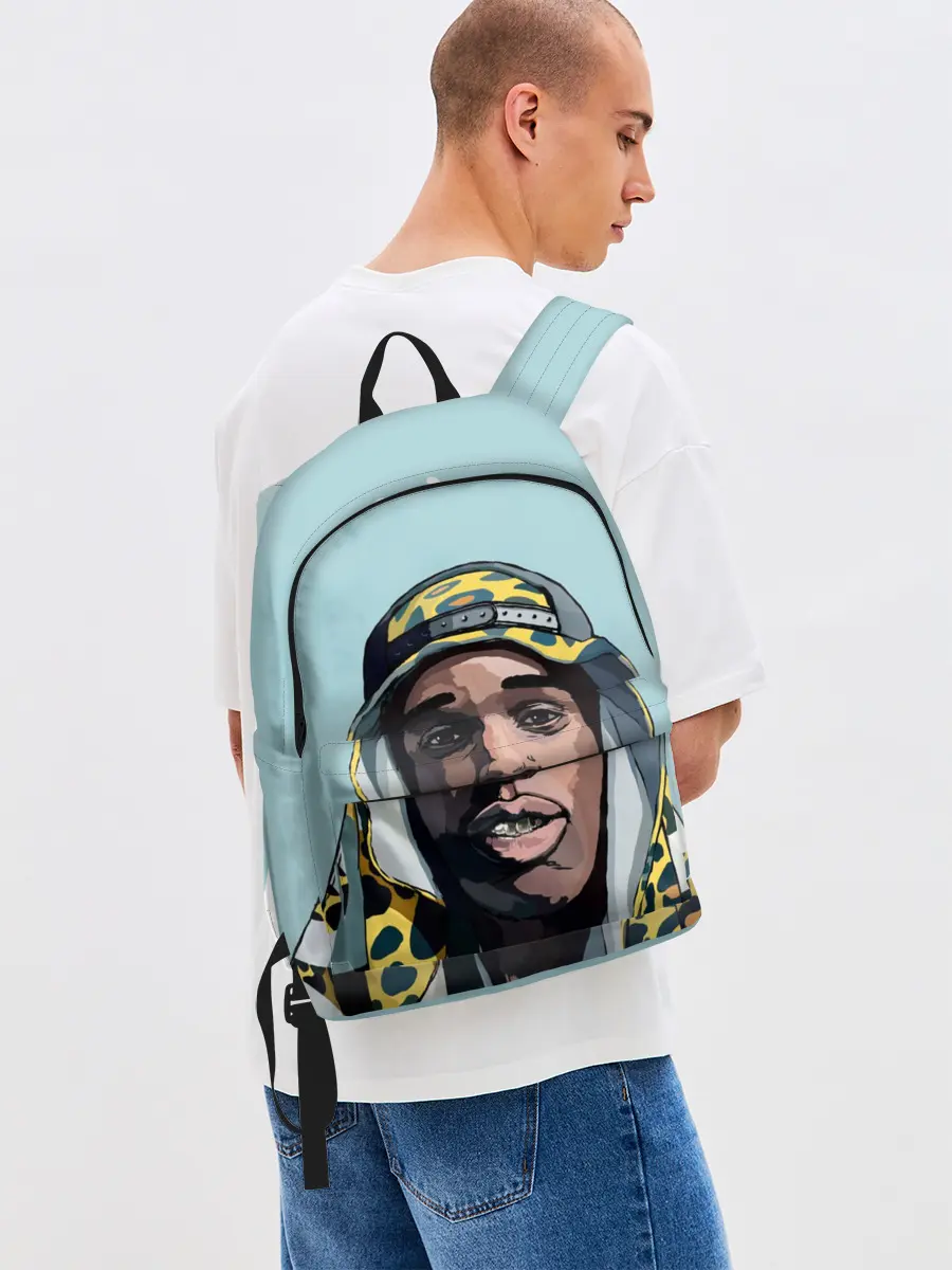 Рюкзак джинсовый / ASAP Rocky