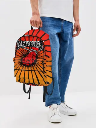 Рюкзак джинсовый / Metallica