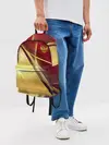 Рюкзак джинсовый / RUSSIA SPORT: Red and Gold.