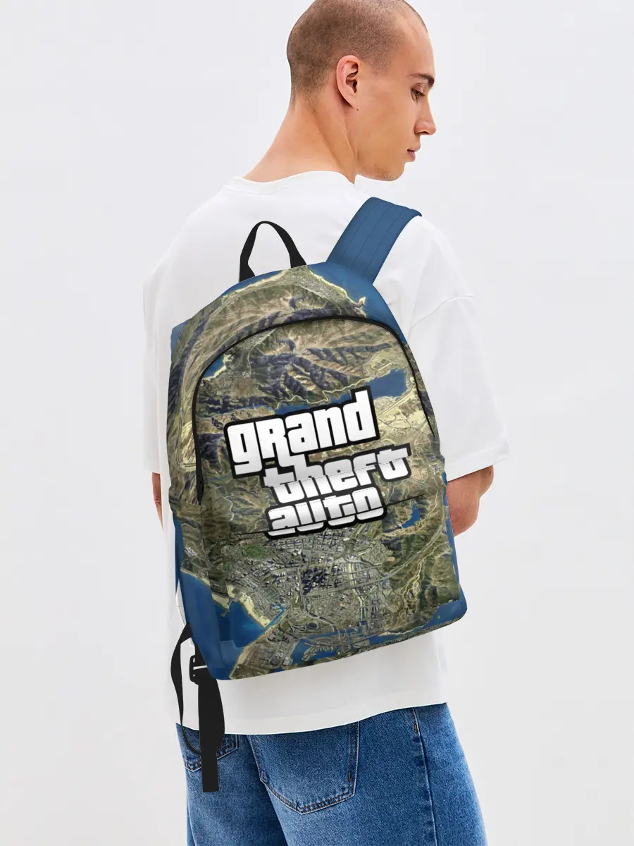 Рюкзак джинсовый / GTA