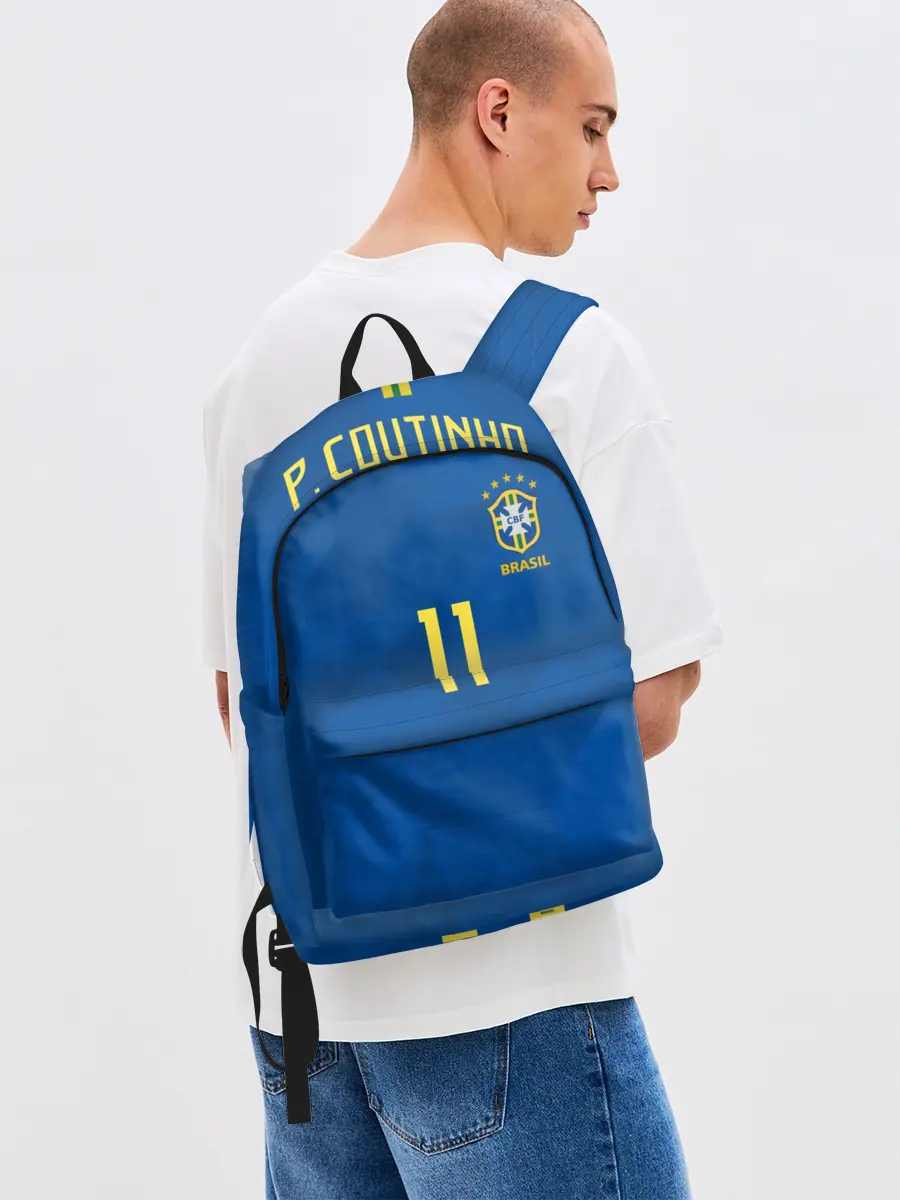 Рюкзак джинсовый / Coutinho away WC 2018