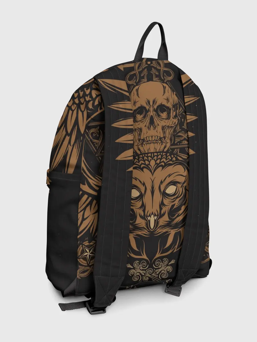 Рюкзак джинсовый / Vintage Skull Art 2