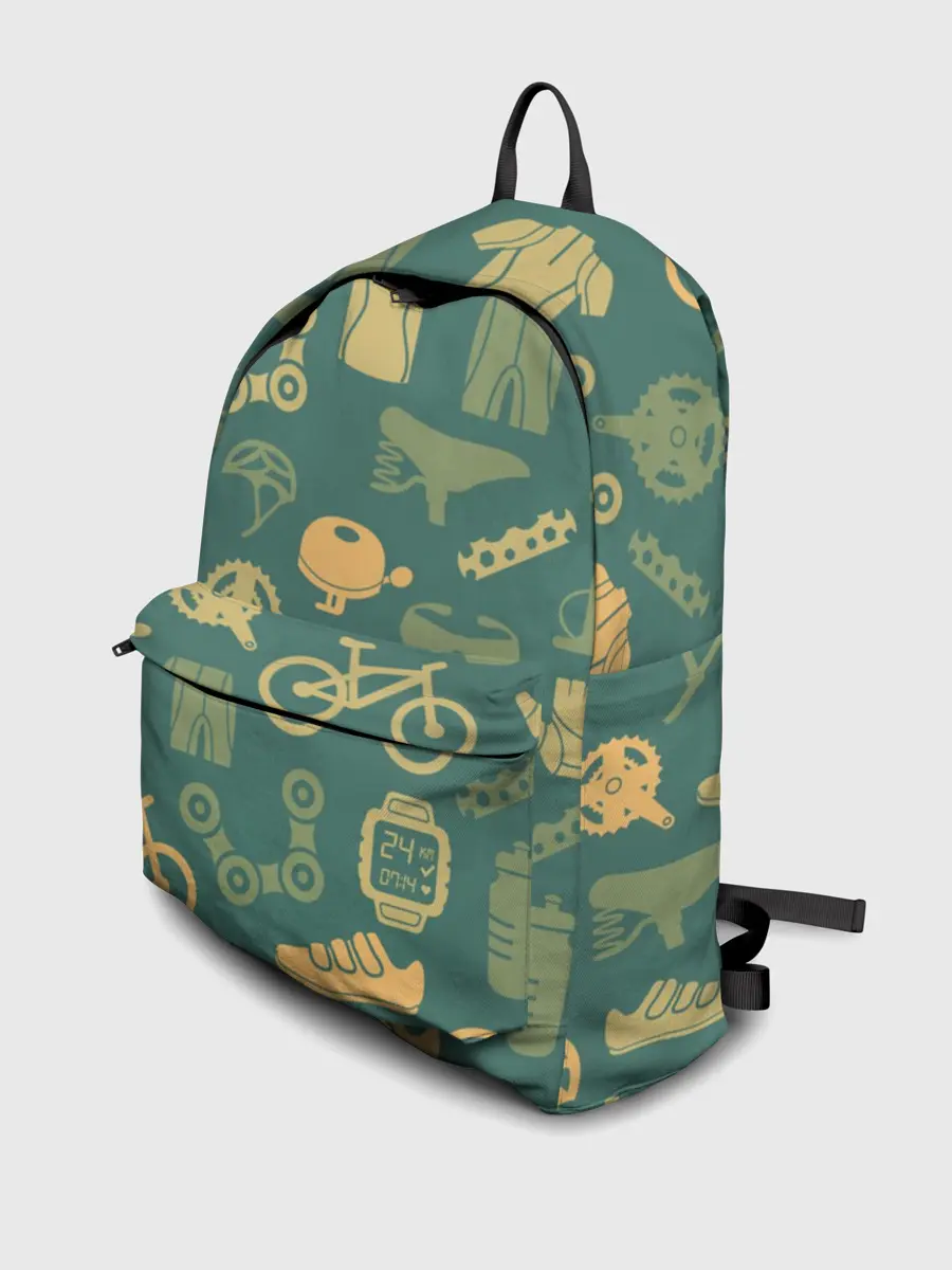 Рюкзак джинсовый / Велосипед Текстура