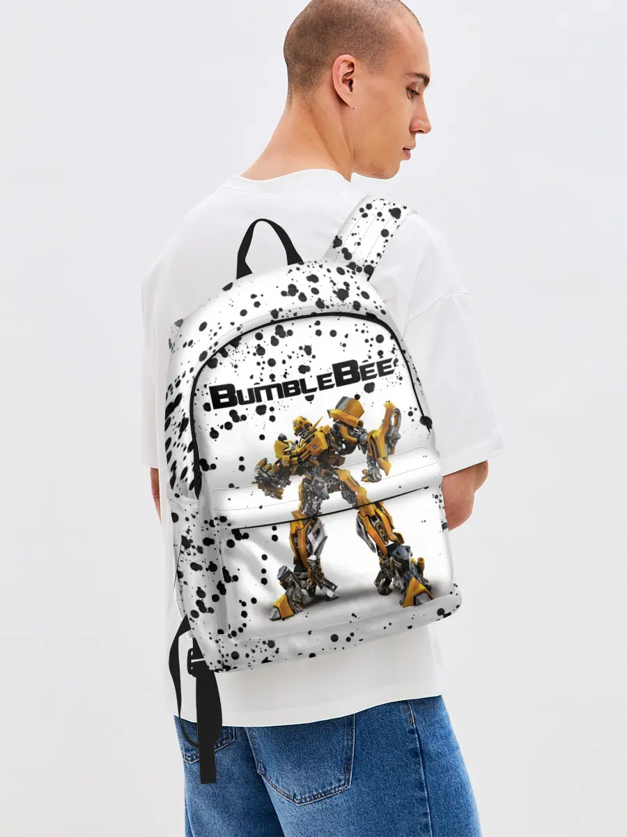 Рюкзак джинсовый / Шмель