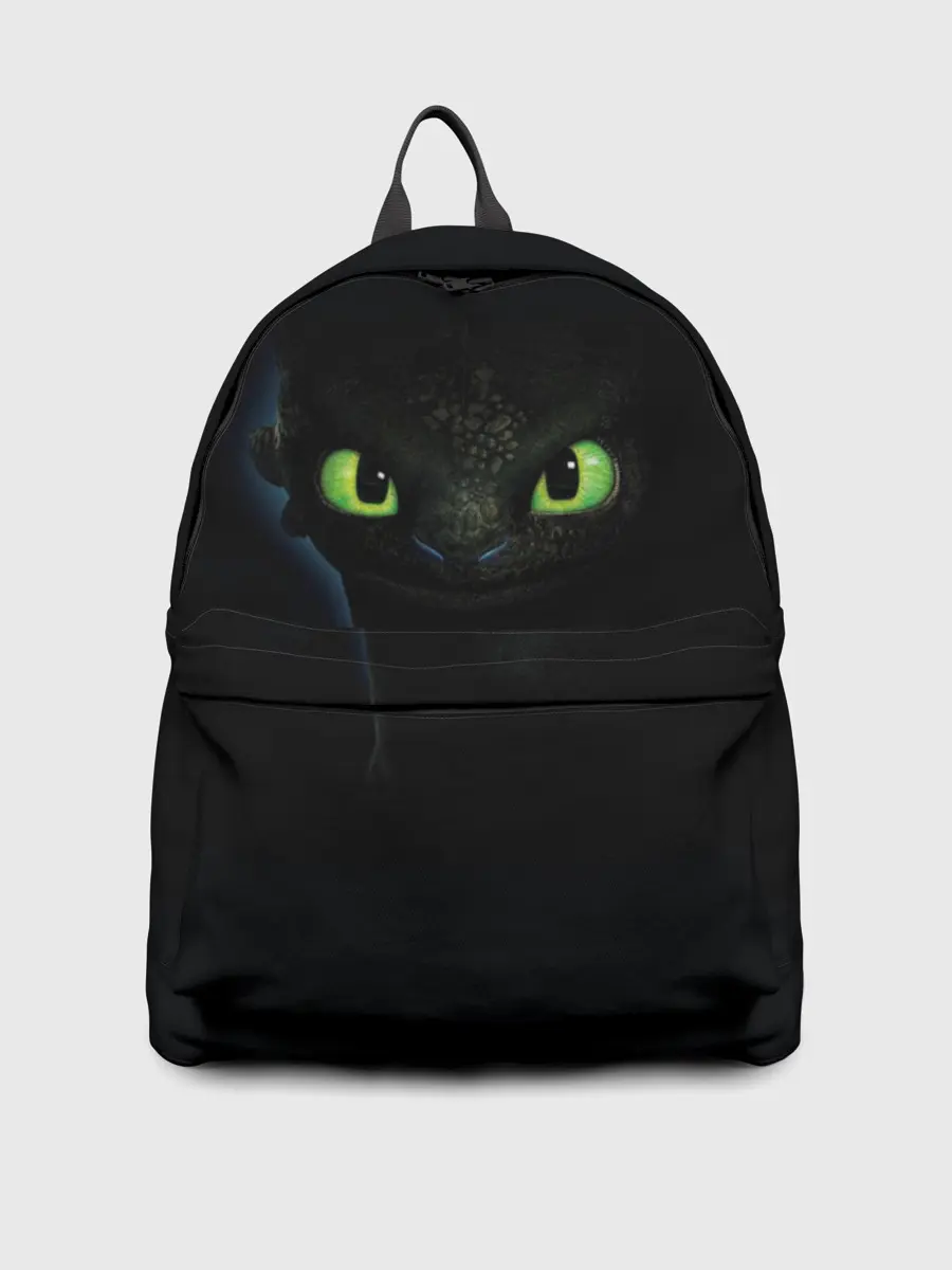 Рюкзак джинсовый / как приручить дракона