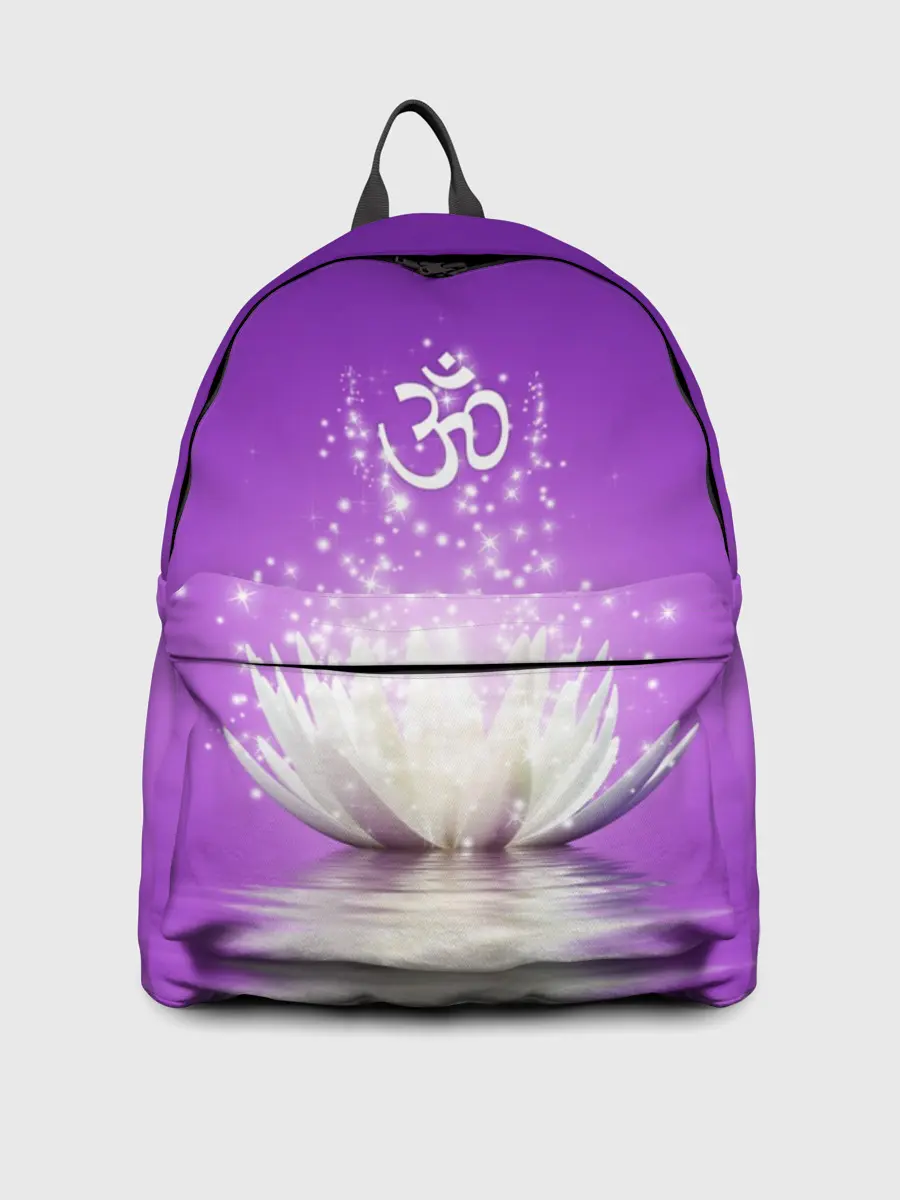 Рюкзак джинсовый / Лотос просветления