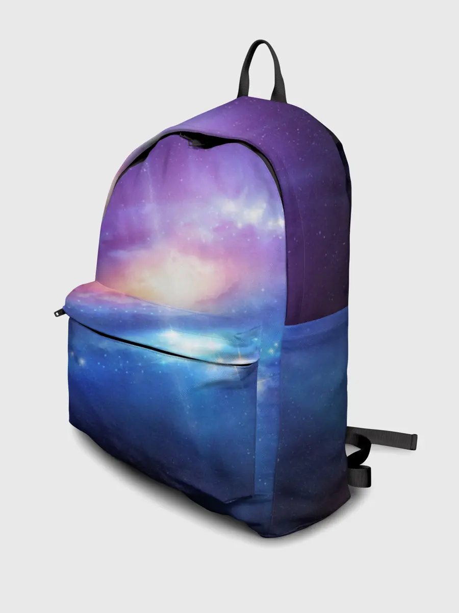 Рюкзак джинсовый / Абстракция космоса