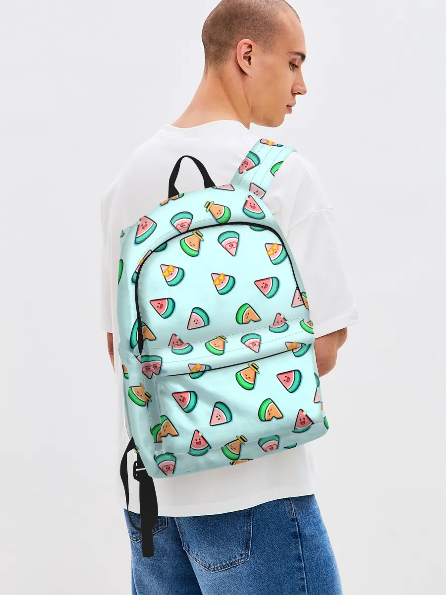 Рюкзак джинсовый / Kawaii Арбузики