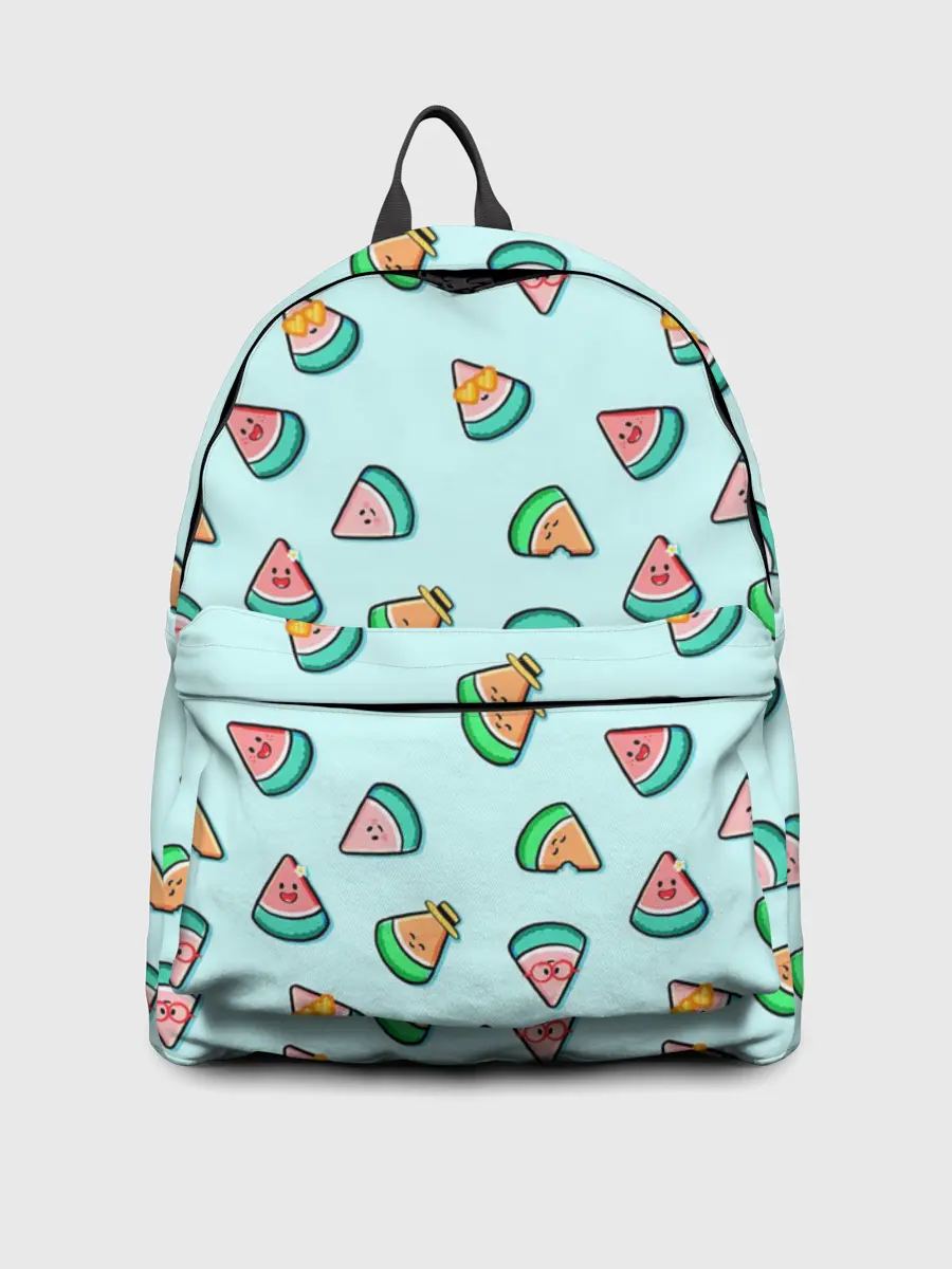 Рюкзак джинсовый / Kawaii Арбузики