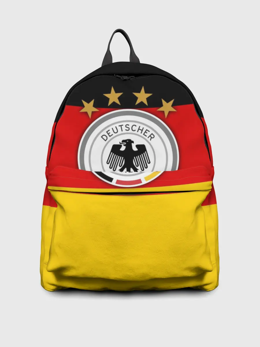 Рюкзак джинсовый / Сборная Германии флаг