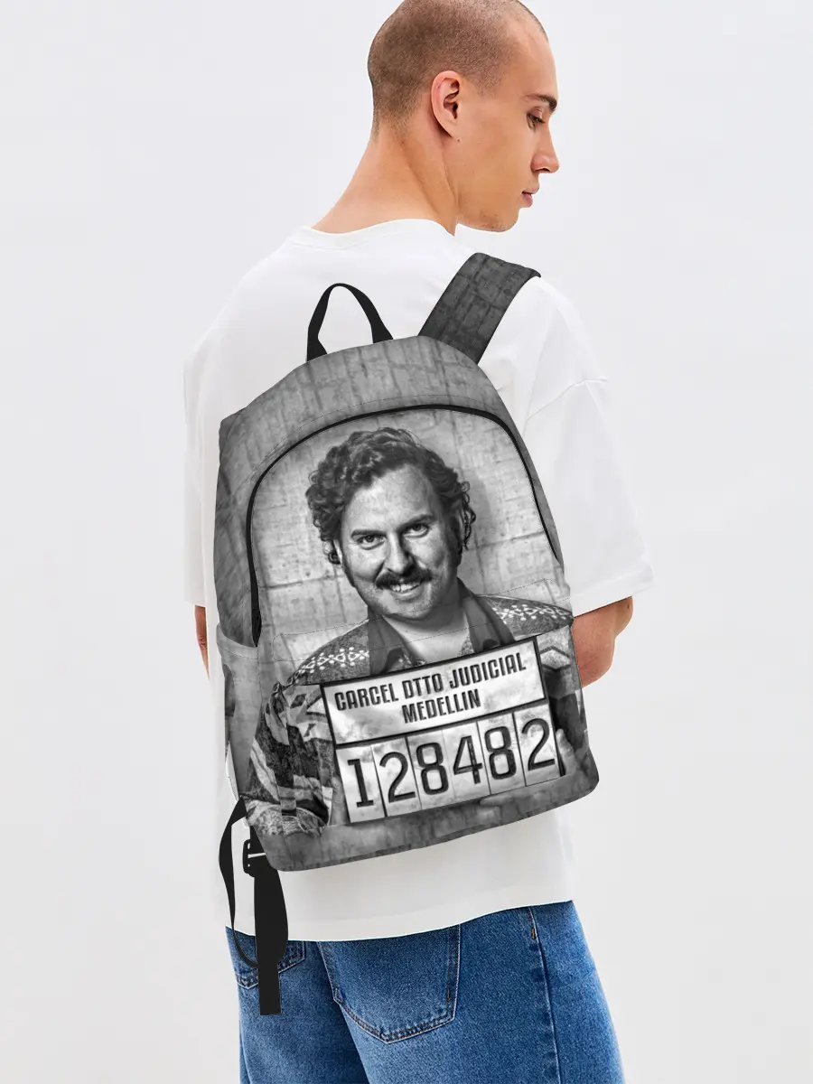 Рюкзак джинсовый / Пабло Эскобар