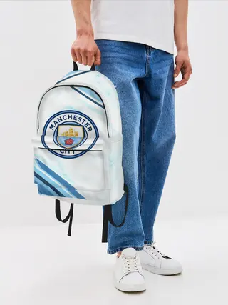 Рюкзак джинсовый / Manchester city